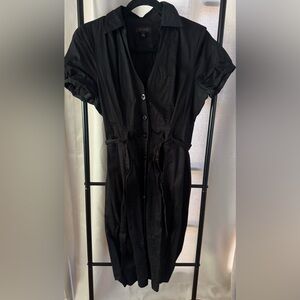 Banana Republic Classic Black Midi Dress